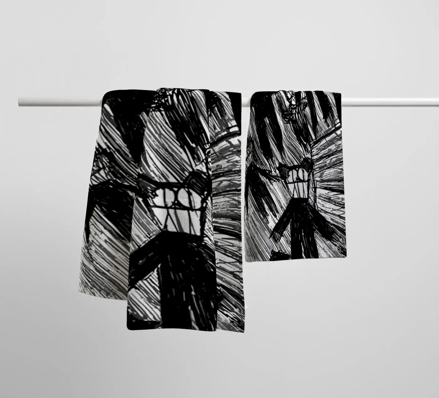 Five Bellow towel by Musc-Fav