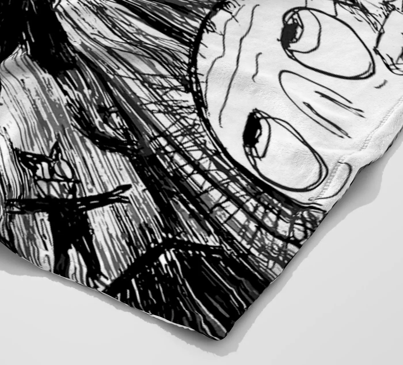 Five Bellow Fleecedecke von Musc-Fav