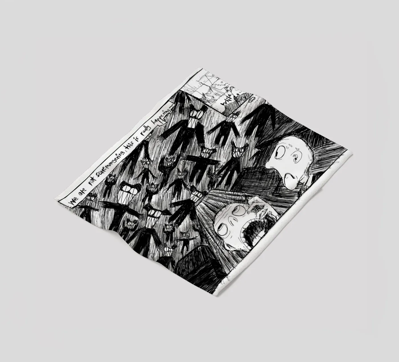 Five Bellow Fleecedecke von Musc-Fav