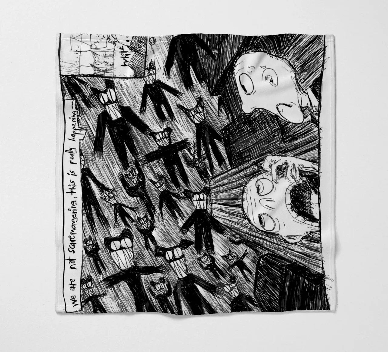 Vijf balgen fleecedeken van Musc-Fav