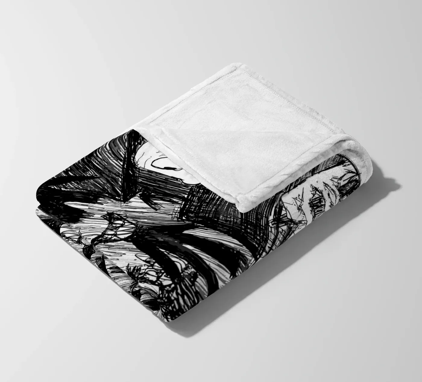 Five Bellow fleece blanket by Musc-Fav