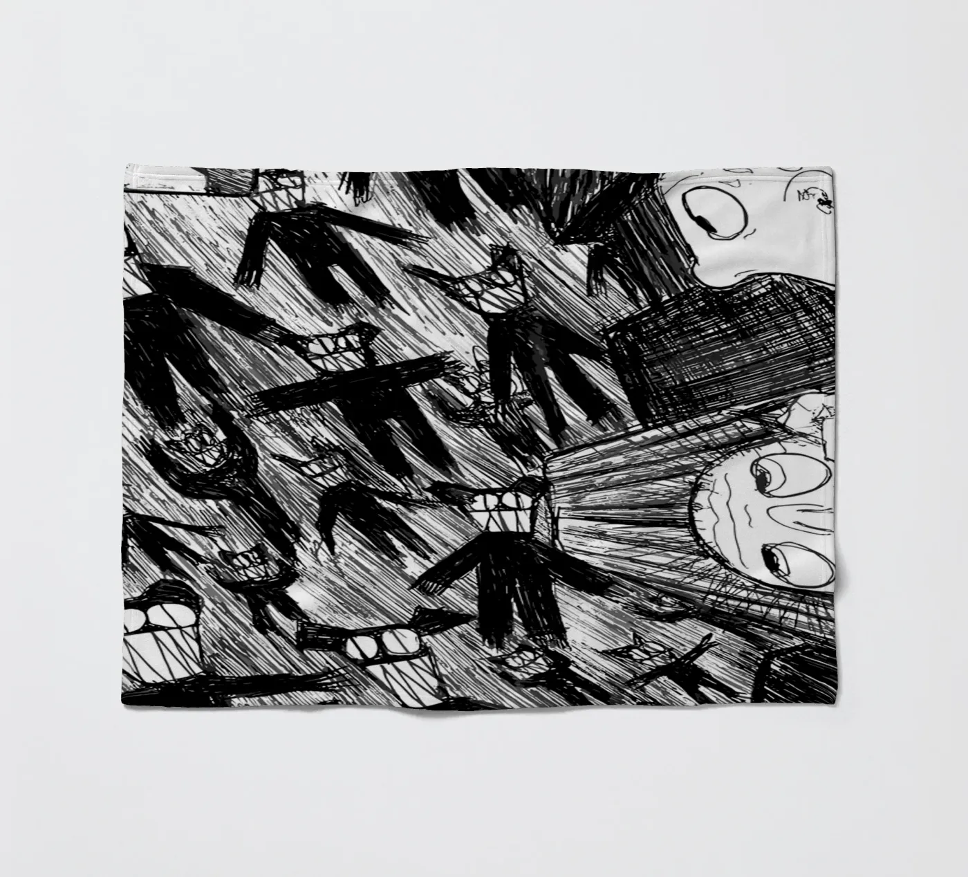 Five Bellow fleece blanket by Musc-Fav