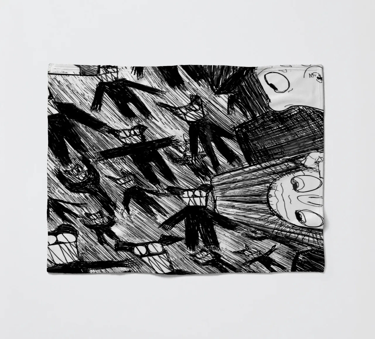 Vijf balgen fleecedeken van Musc-Fav