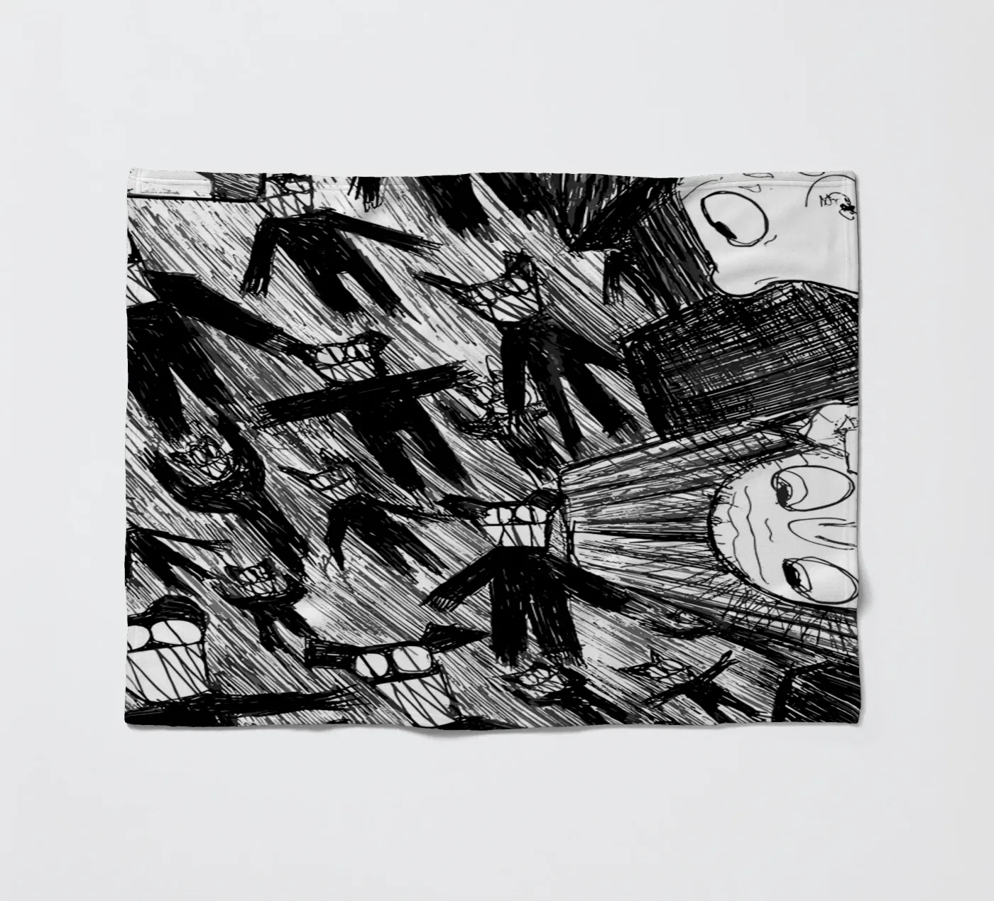 Five Bellow Fleecedecke von Musc-Fav