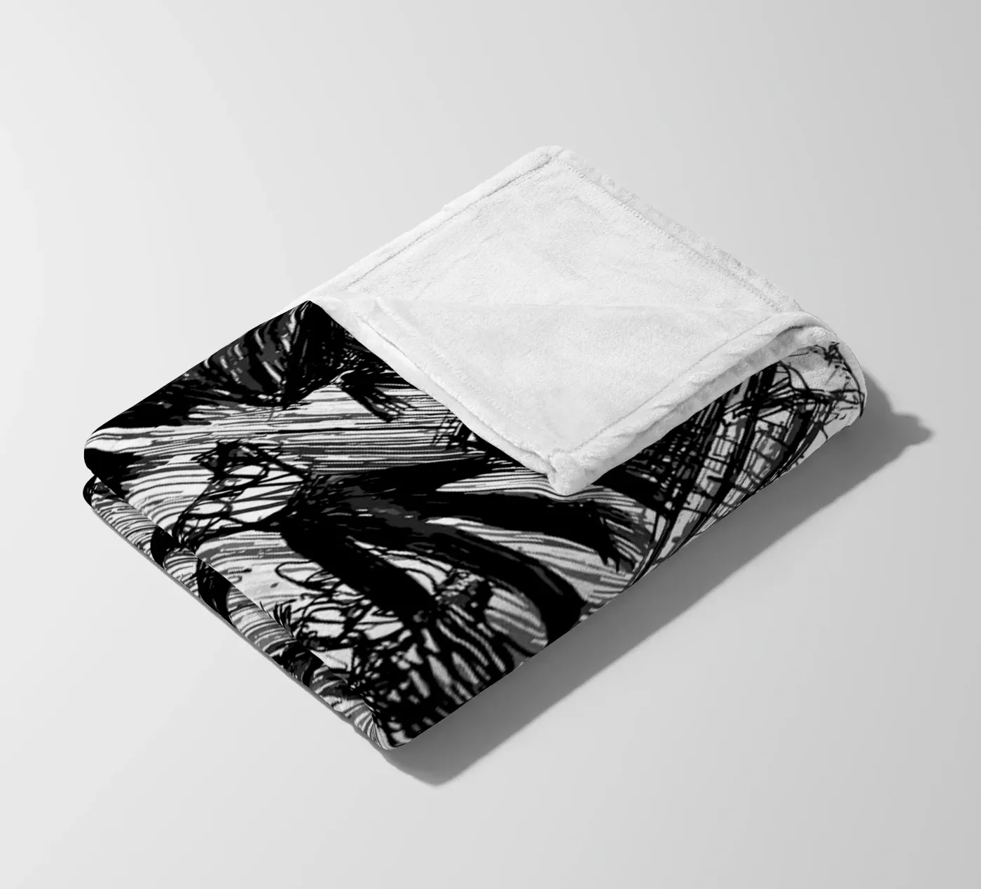Five Bellow fleece blanket by Musc-Fav