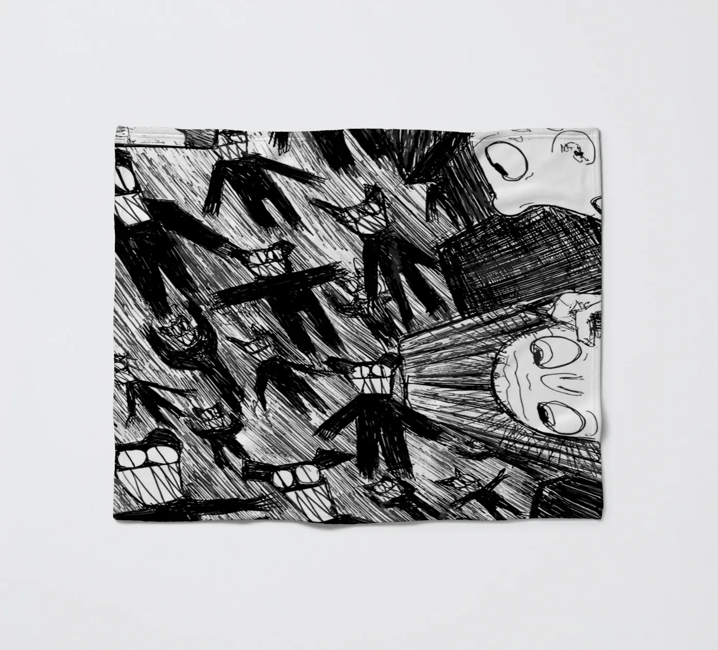 Five Bellow fleece blanket by Musc-Fav