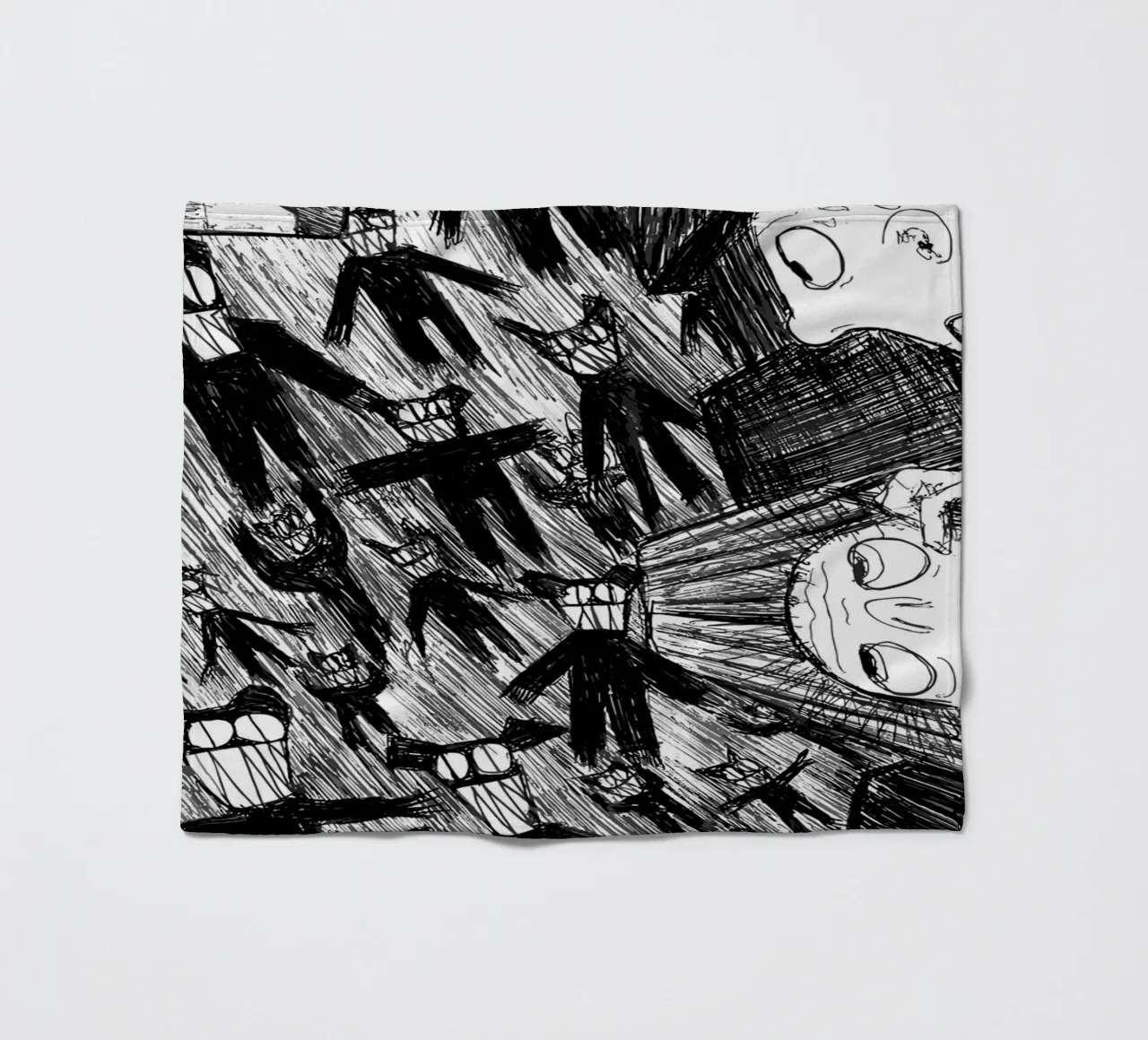 Vijf balgen fleecedeken van Musc-Fav