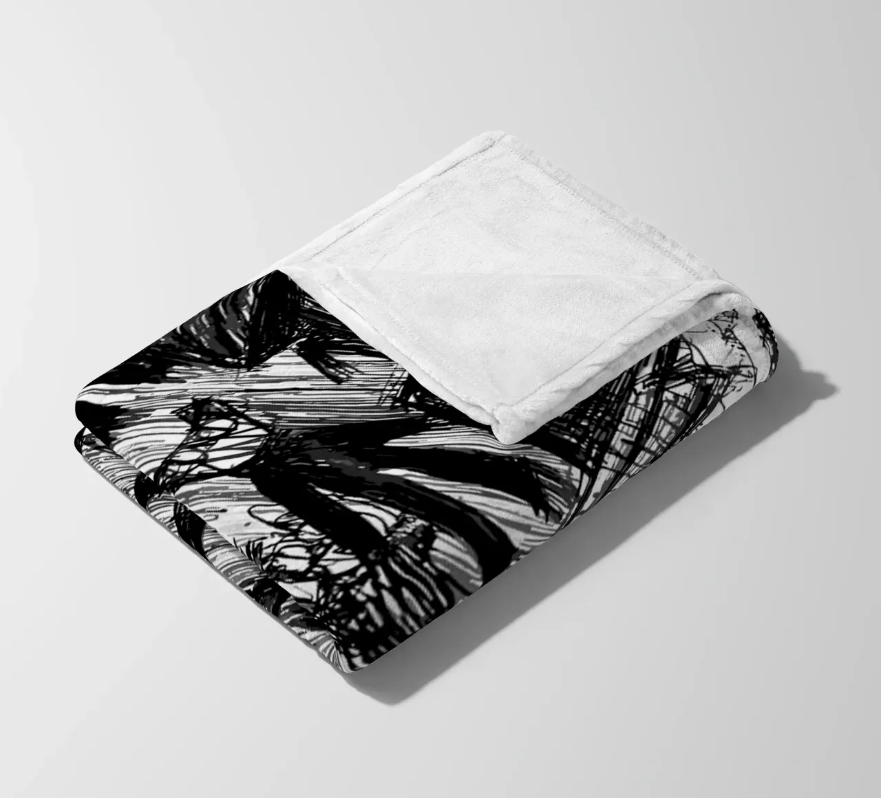 Vijf balgen fleecedeken van Musc-Fav