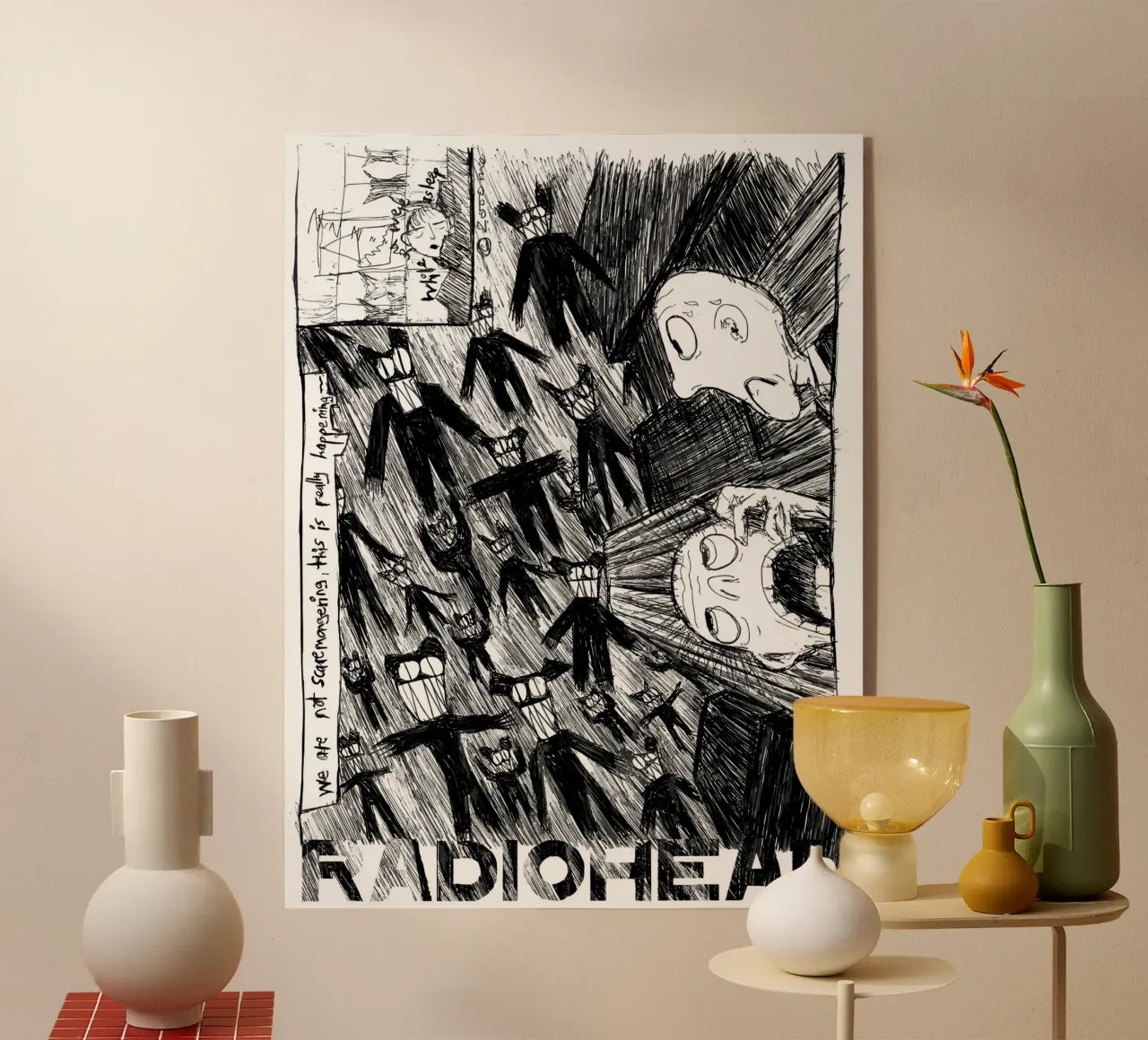 Five Bellow Acryl-Glas von Musc-Fav