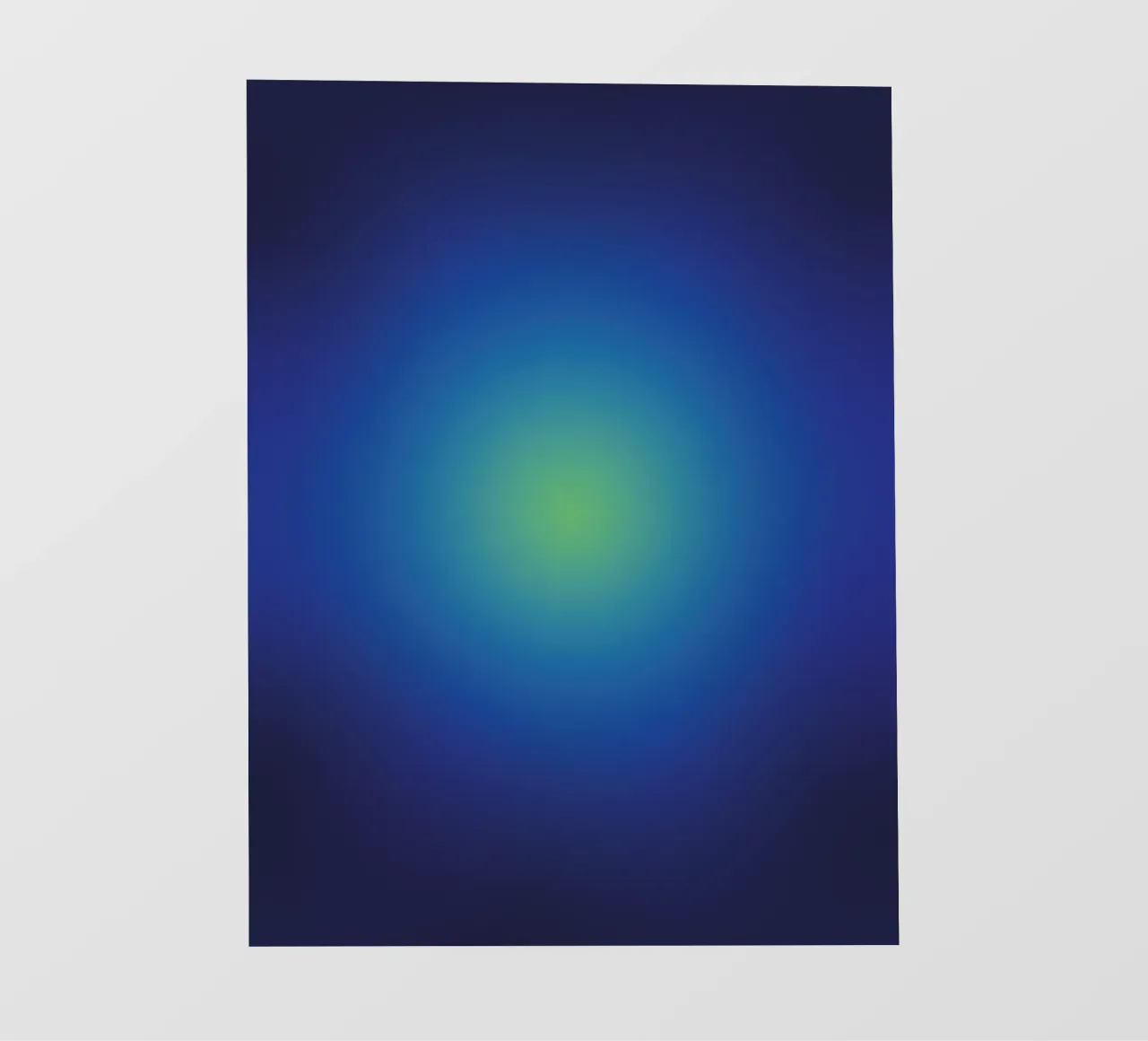 Gentle gradient Night deep blue Aurora photo wallpaper by Katja Stehle Design
