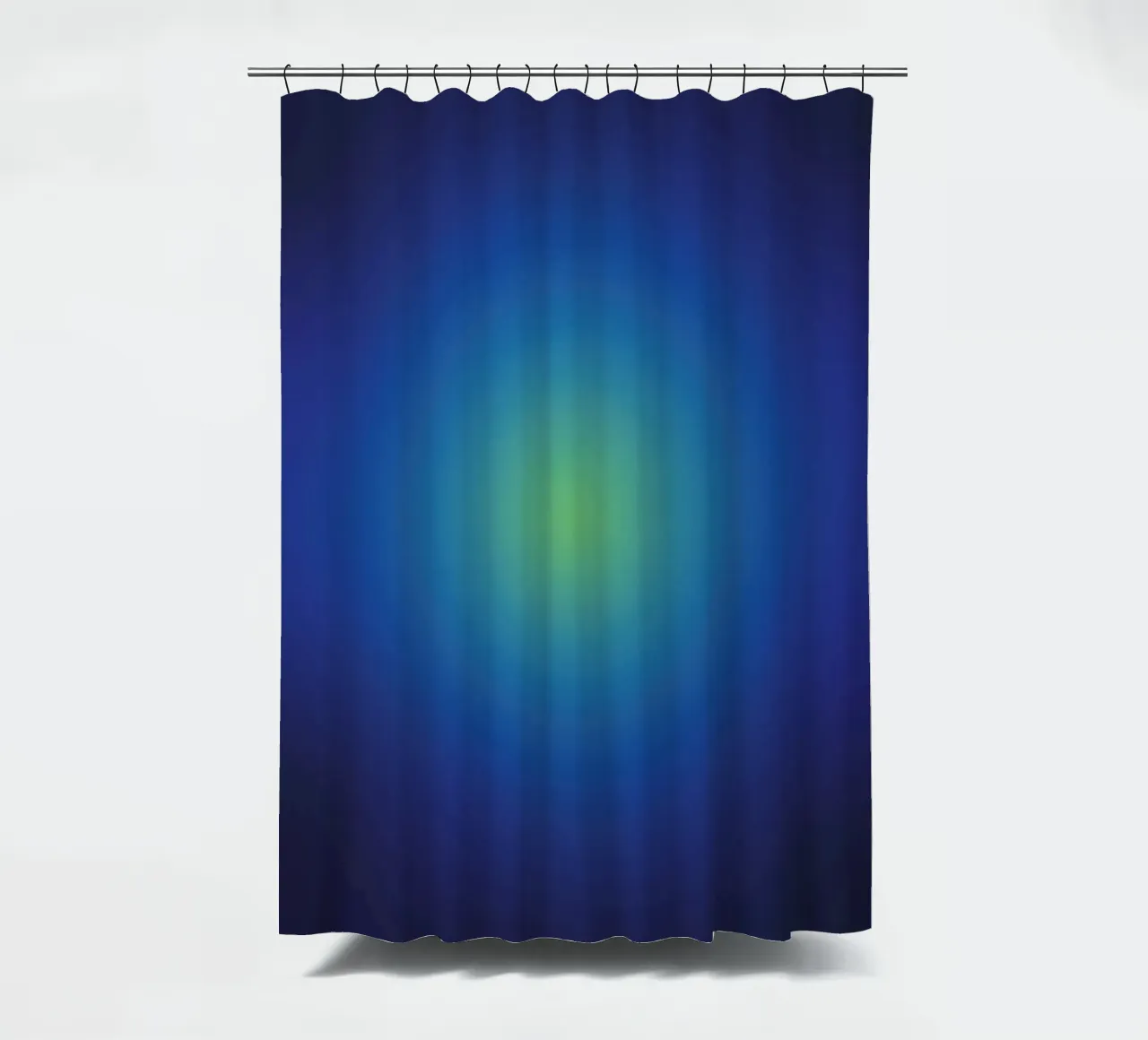 Delicato gradiente Notte blu profondo Aurora tenda da doccia da Katja Stehle Design