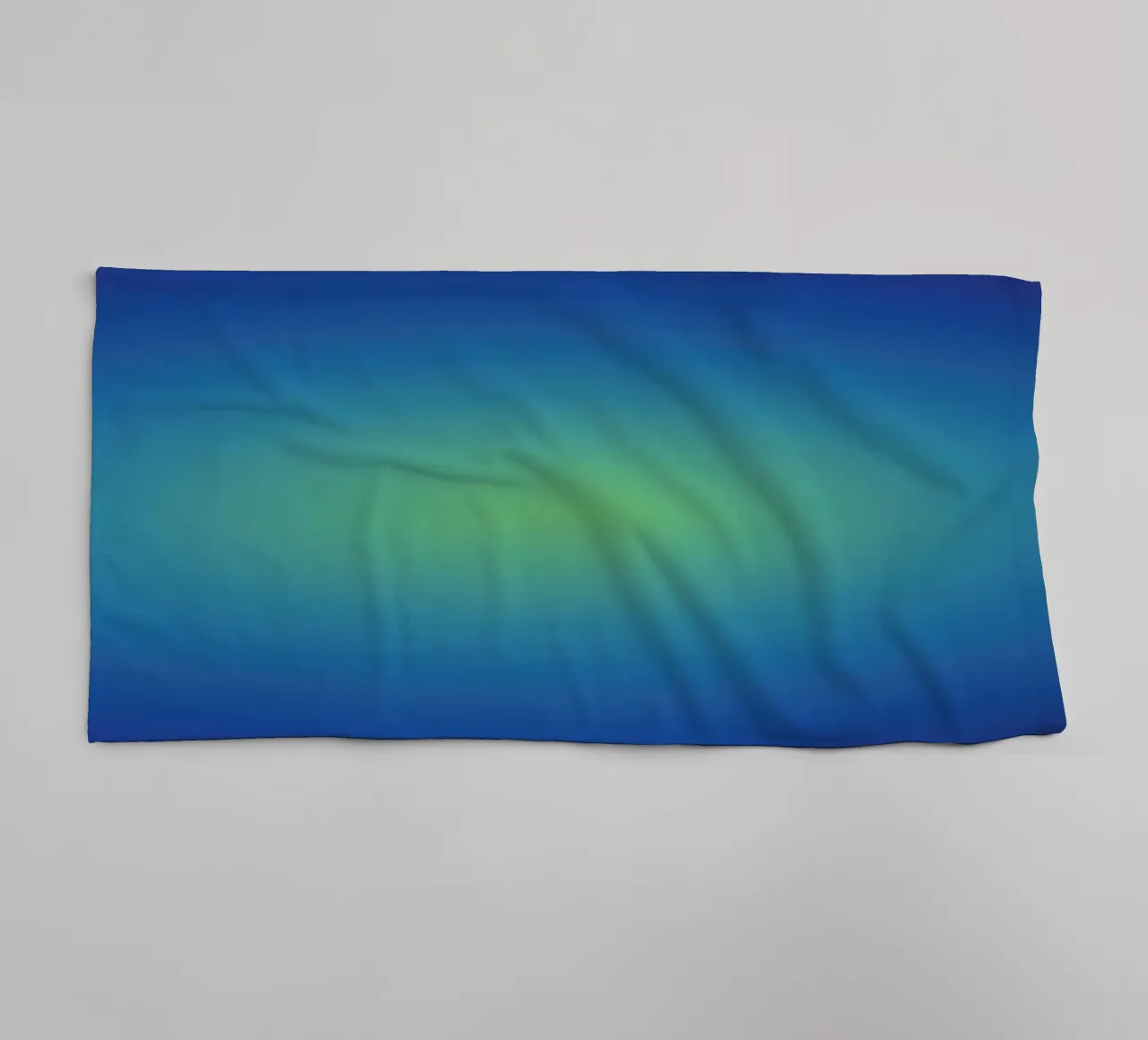 Delicato gradiente Notte blu profondo Aurora asciugamano da bagno da Katja Stehle Design