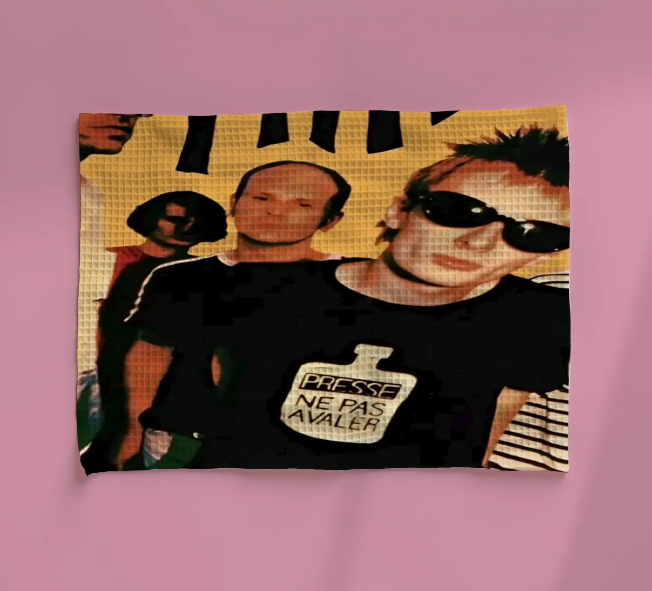 On Tour 1994 tea towel by Musc-Fav