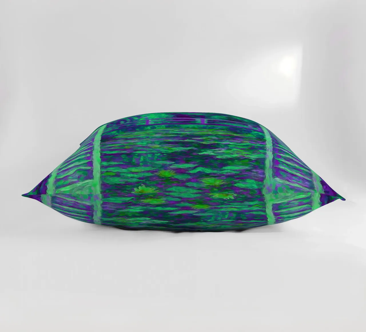 Nénuphar Vue sur l'étang Style Monet coussin de ARTOMATIC