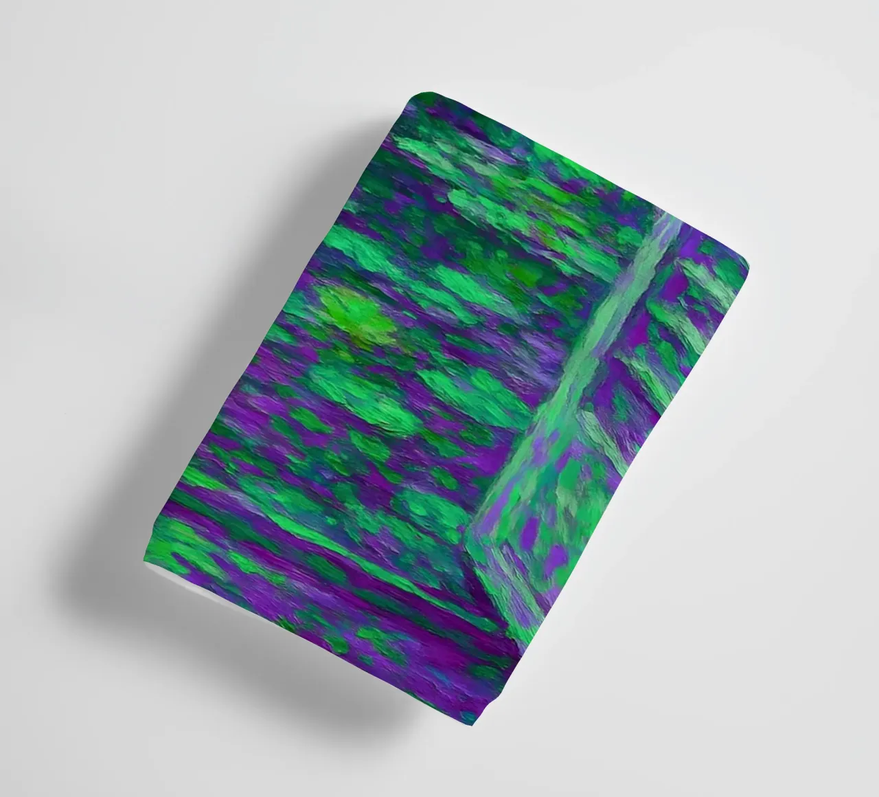 Nénuphar Vue sur l'étang Style Monet serviette de bain de ARTOMATIC