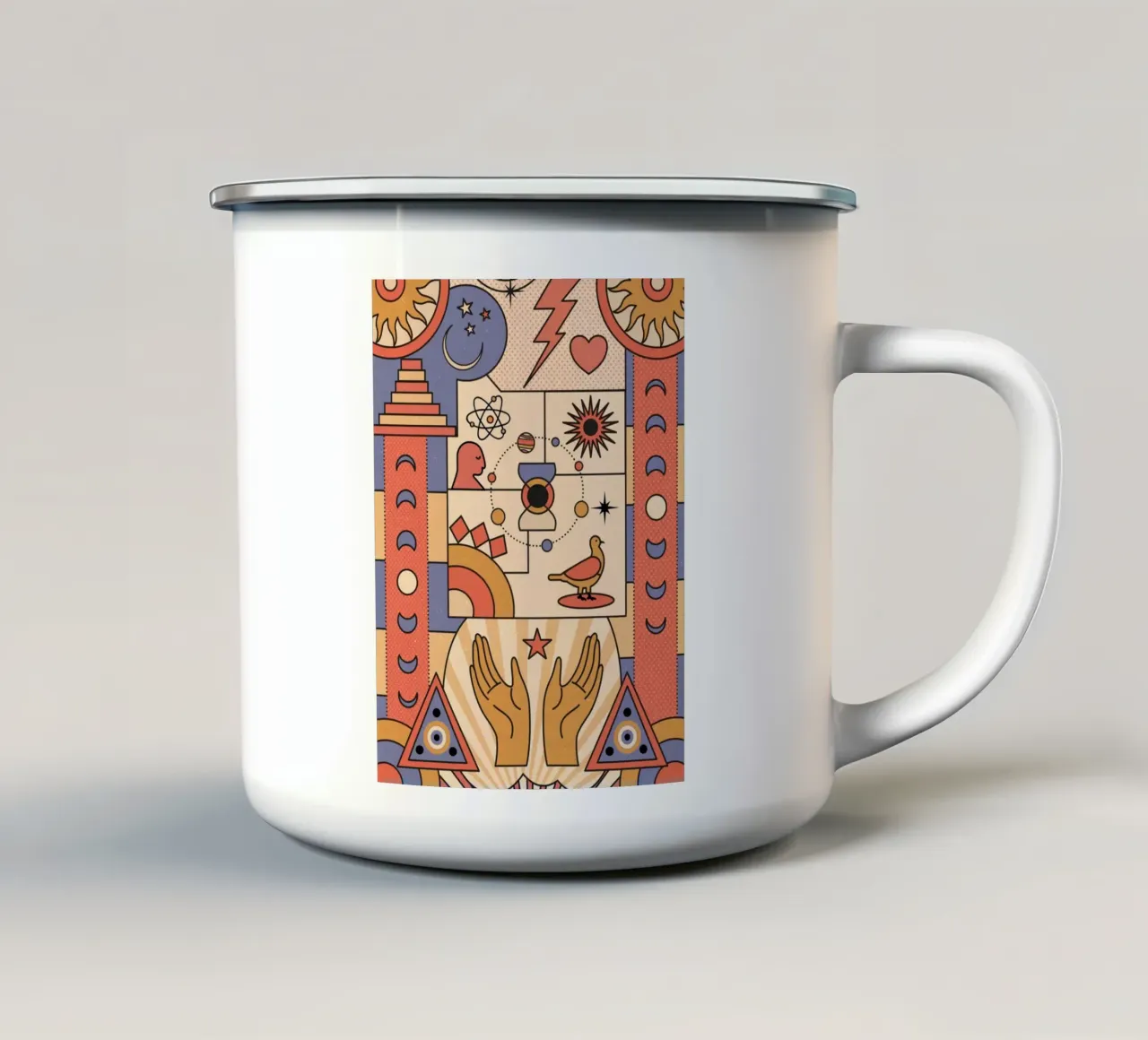 Errtous tazza in smalto da Dharma