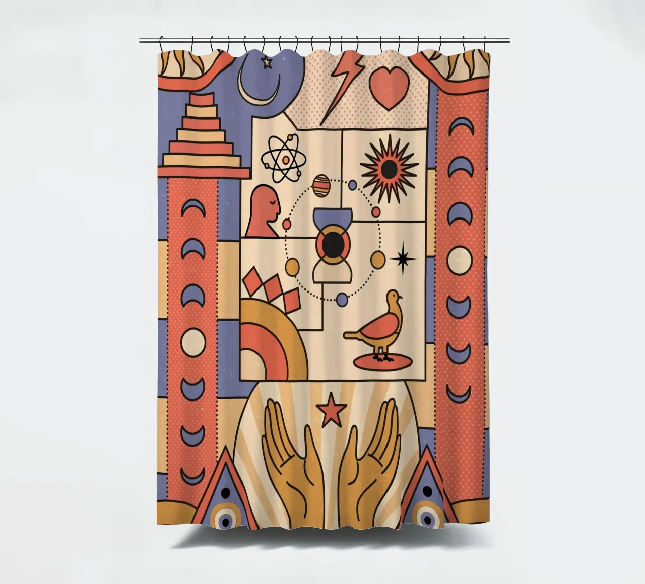 Errtous tenda da doccia da Dharma