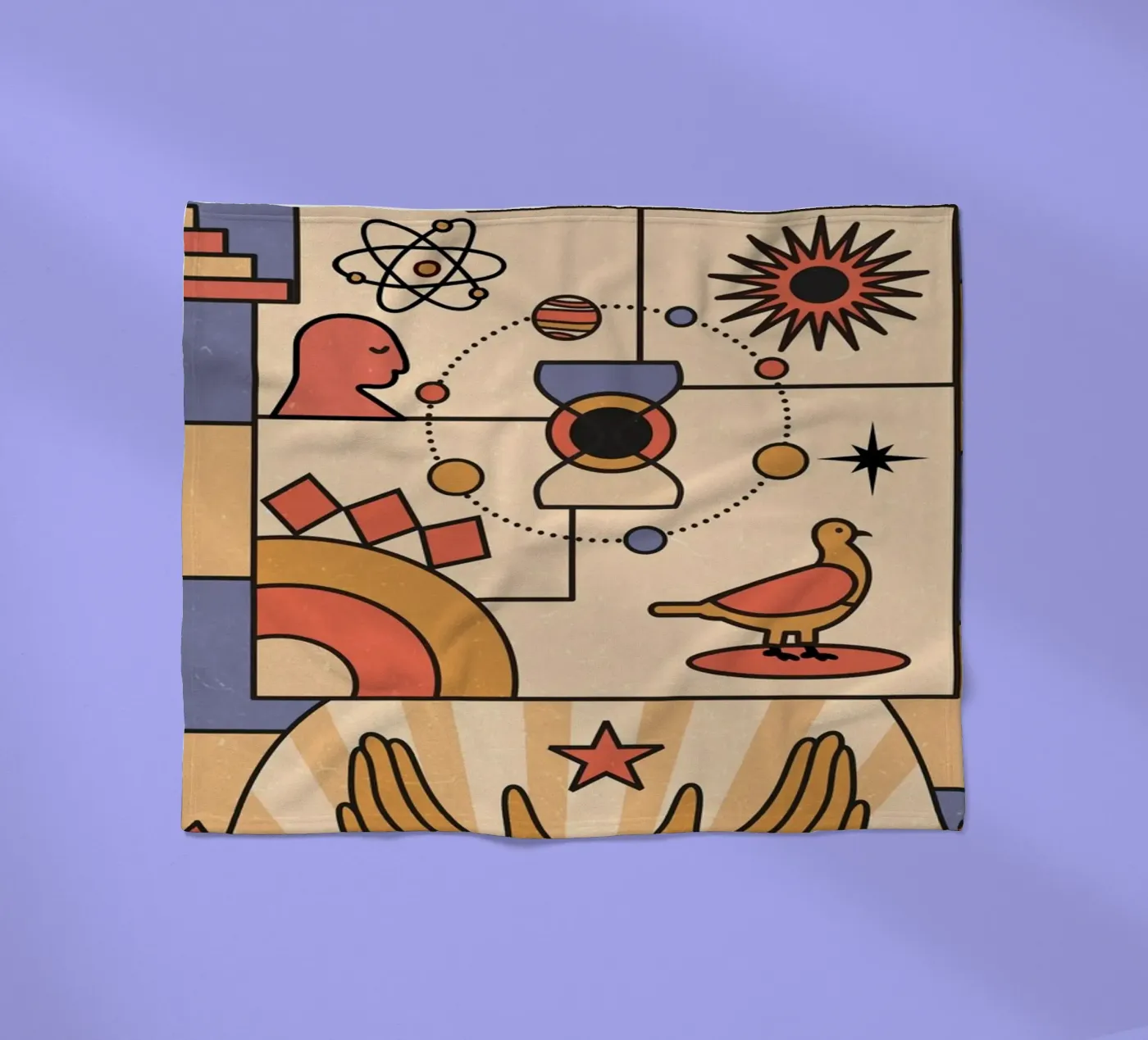 Errtous Fleecedecke von Dharma