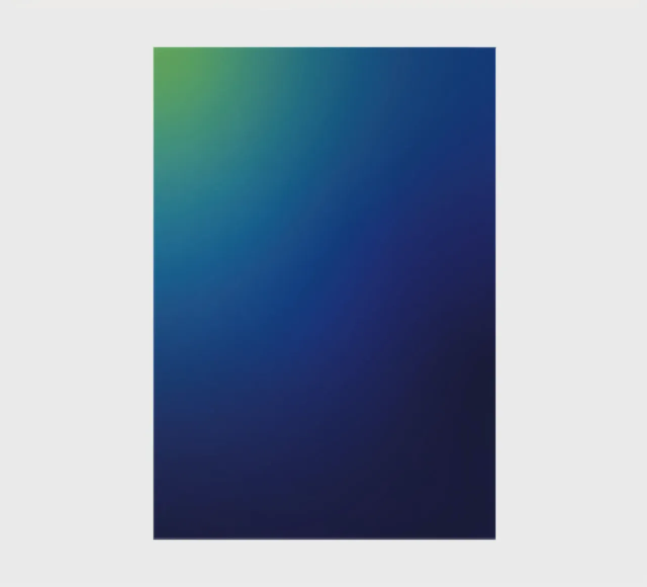 Gentle colour gradient Aurora Borealis notebook by Katja Stehle Design