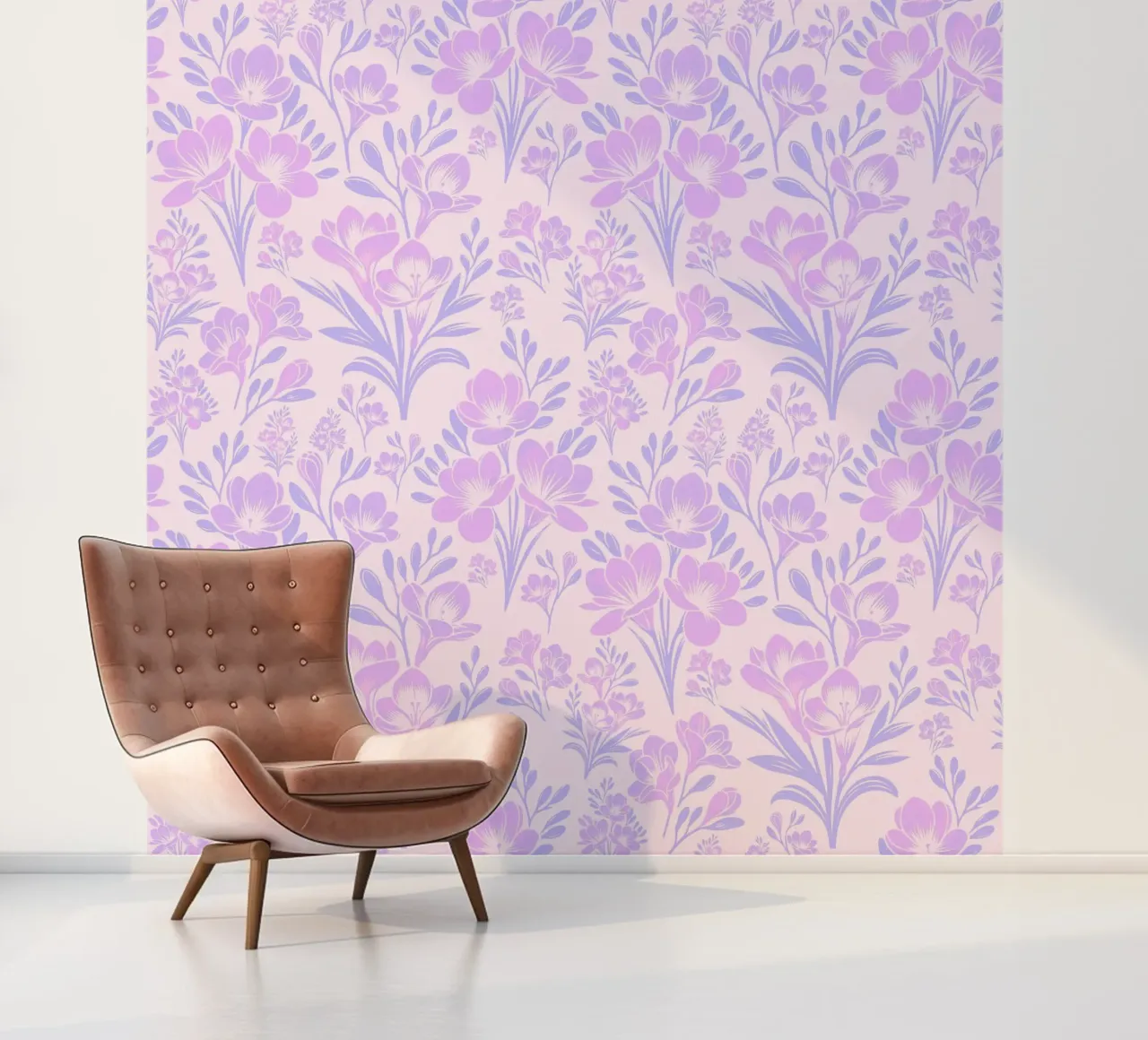 Freesia Flowers Lavender photo wallpaper by SilverPegasus