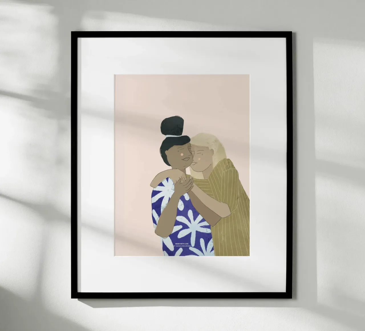 AMICIZIA poster da sarahlenadesign