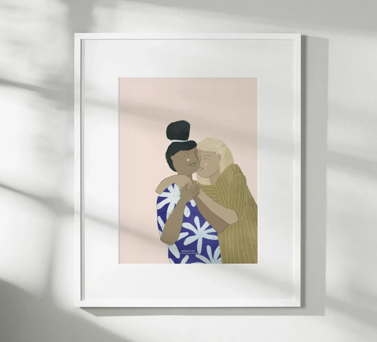 AMICIZIA poster da sarahlenadesign