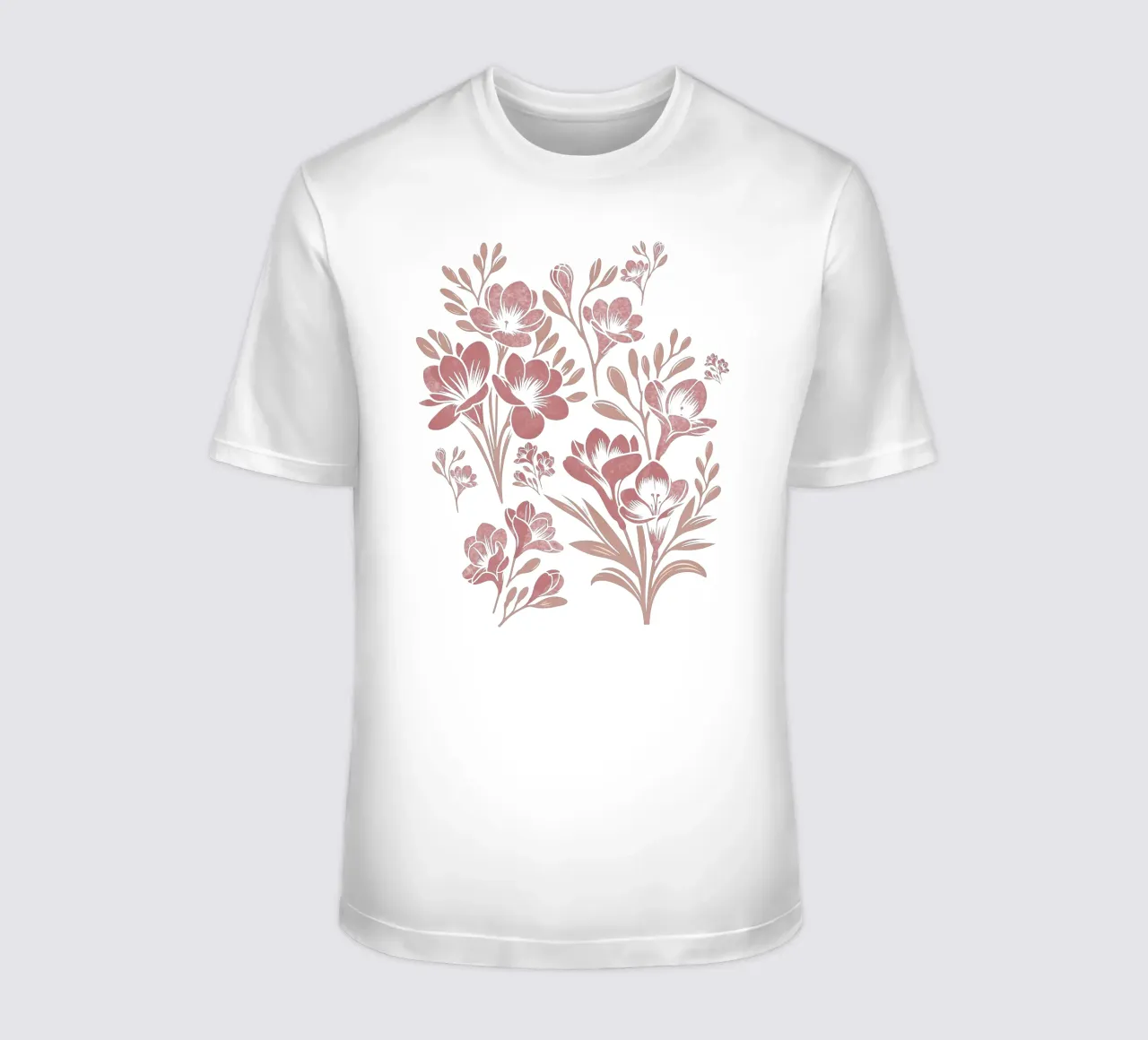 Fiori di fresia neutri t-shirt da SilverPegasus