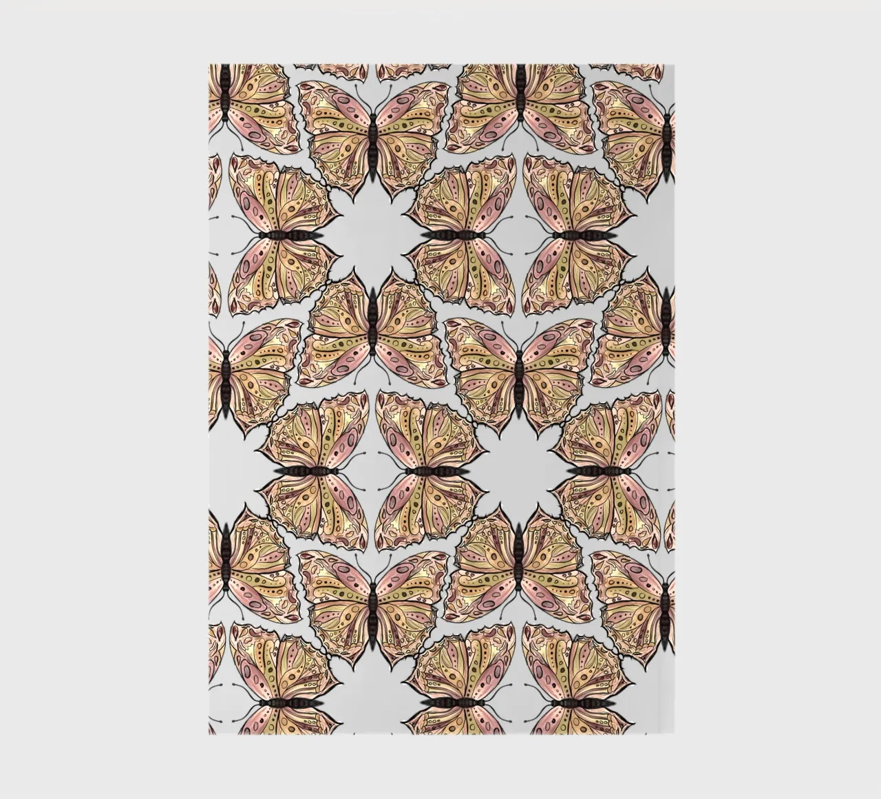 Random daily sketches Butterfly notebook by words-in-frames