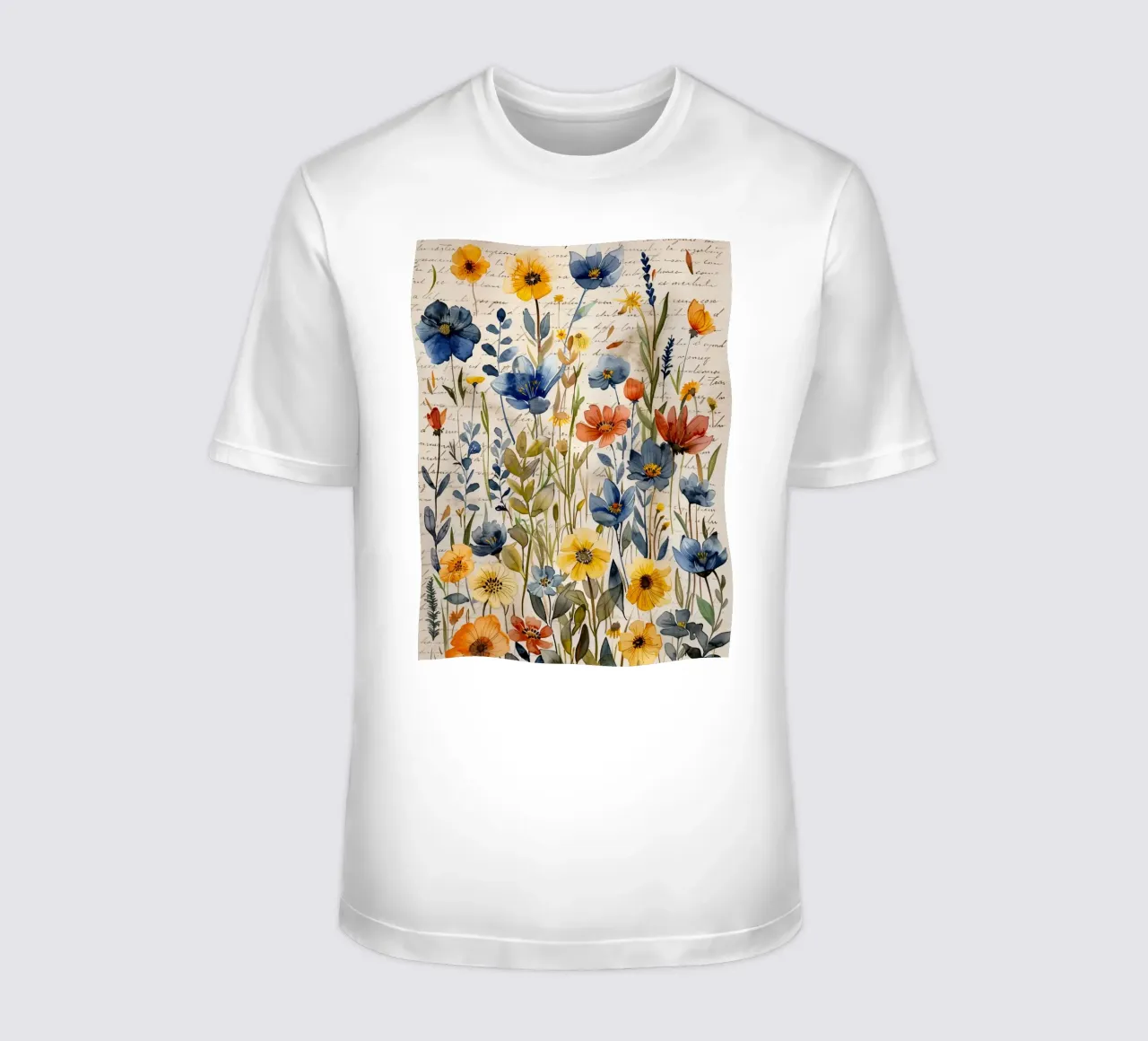 Meadow full of flowers art A t-shirt da Mateo