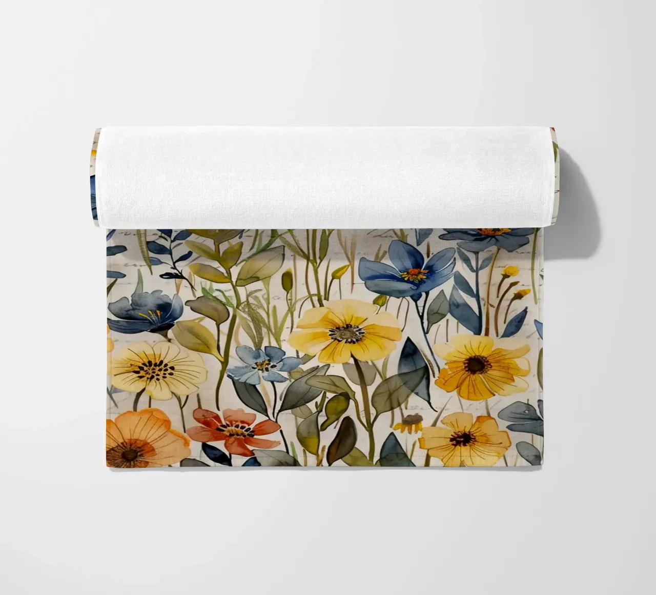 Meadow full of flowers art A telo mare da Mateo