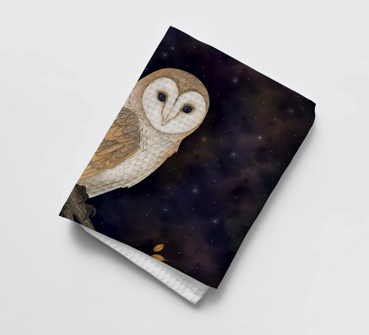 Barn Owl canovaccio da cucina da Vivi Nicolin