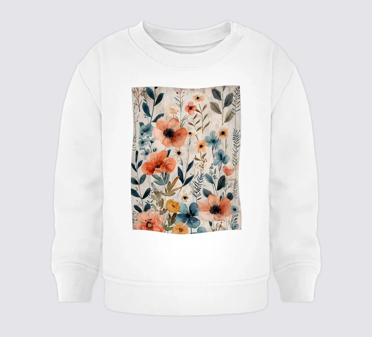 Meadow full of flowers art B felpa neonato da Mateo