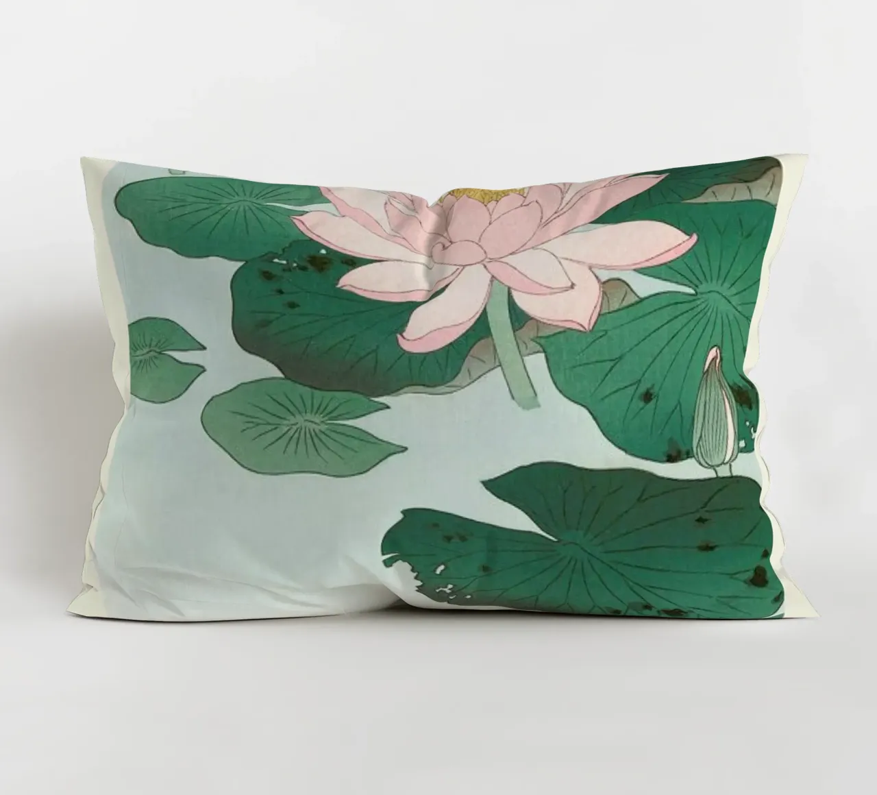 Koson - Water Lily cuscino da Vintage by JUNIQE