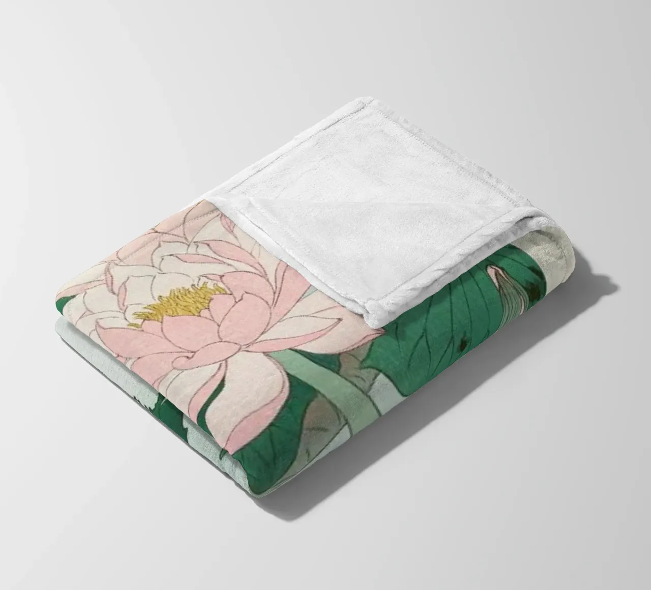 Koson - Water Lily coperta in pile da Vintage by JUNIQE