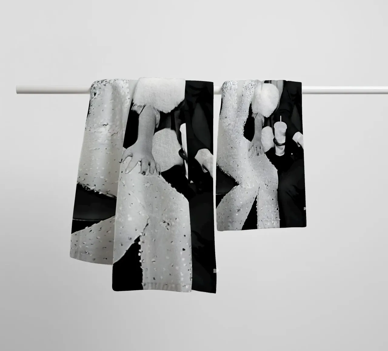 Festa felice asciugamano da bagno da Takeme