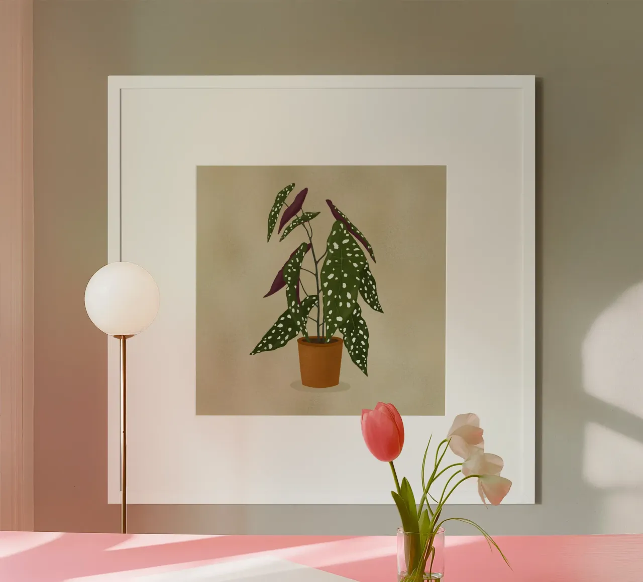 Begonia Maculata poster da Vivi Nicolin