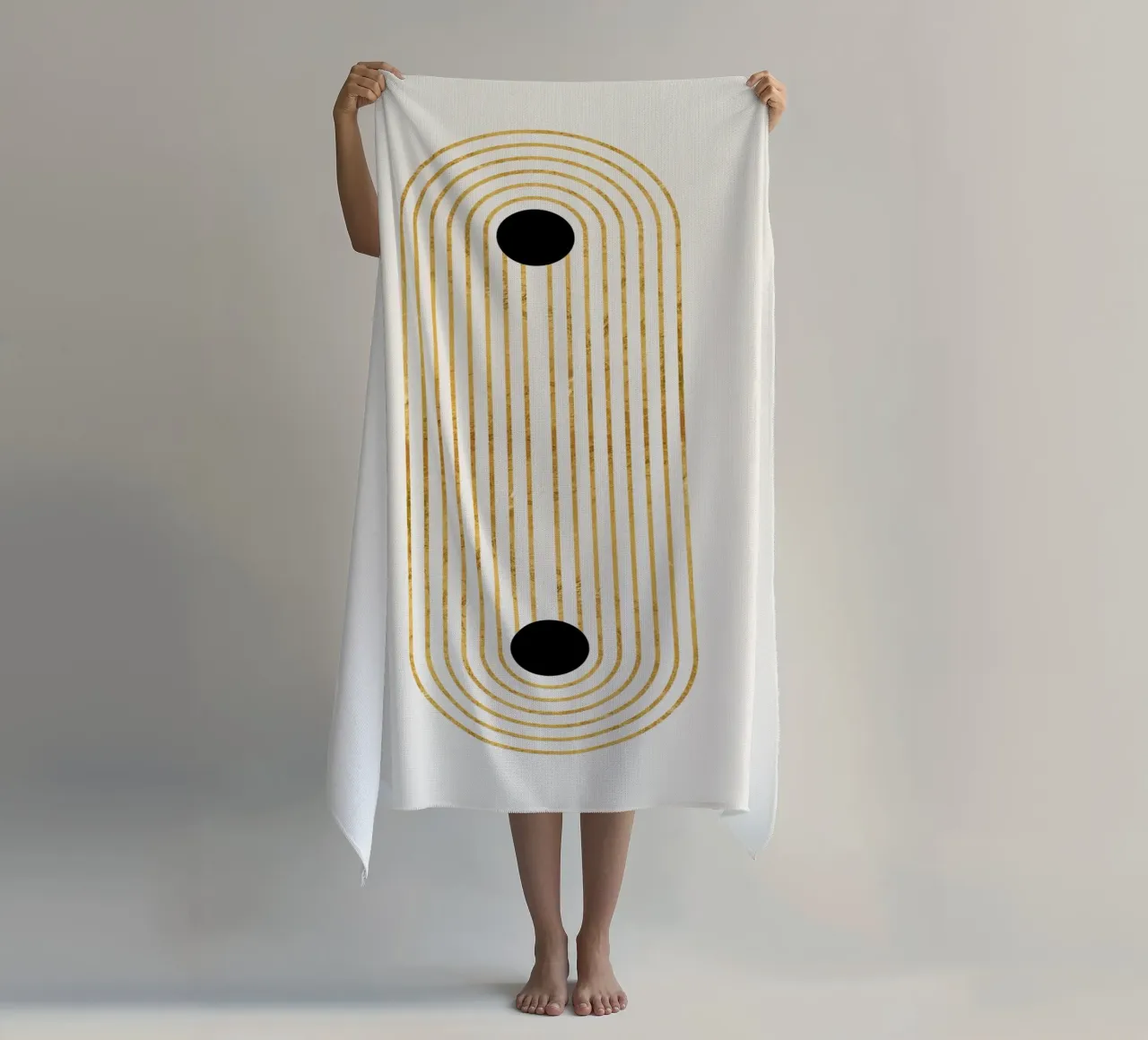 Oro telo mare da Rose Beck Art