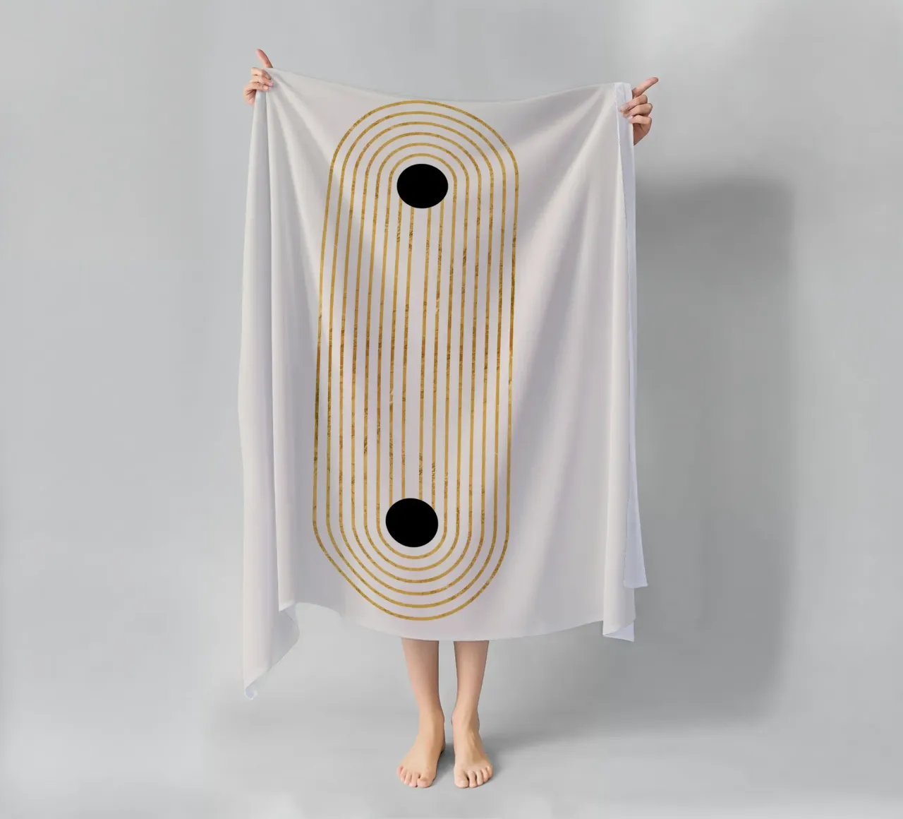 Oro telo mare da Rose Beck Art