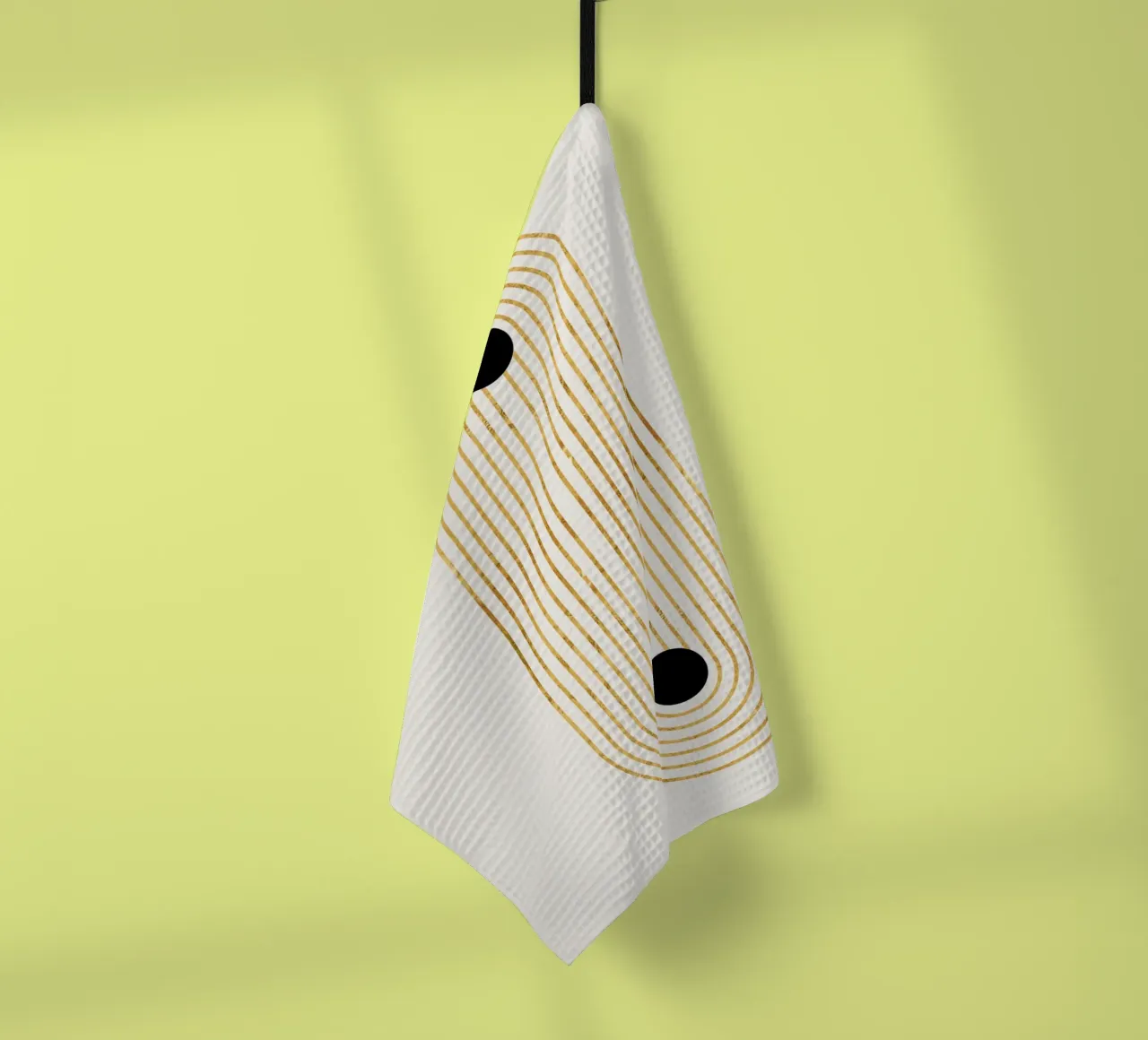 Oro canovaccio da cucina da Rose Beck Art