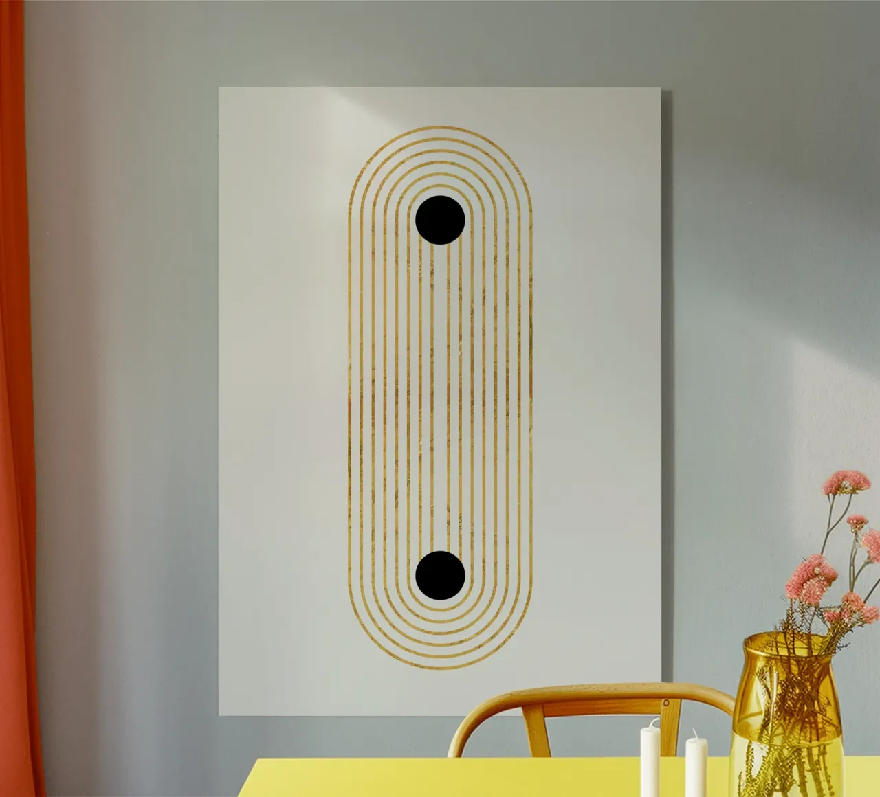 Oro plexiglass da Rose Beck Art