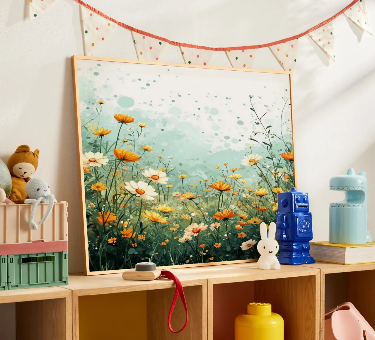 Meadow full of flowers A carta hahnemühle da Mateo