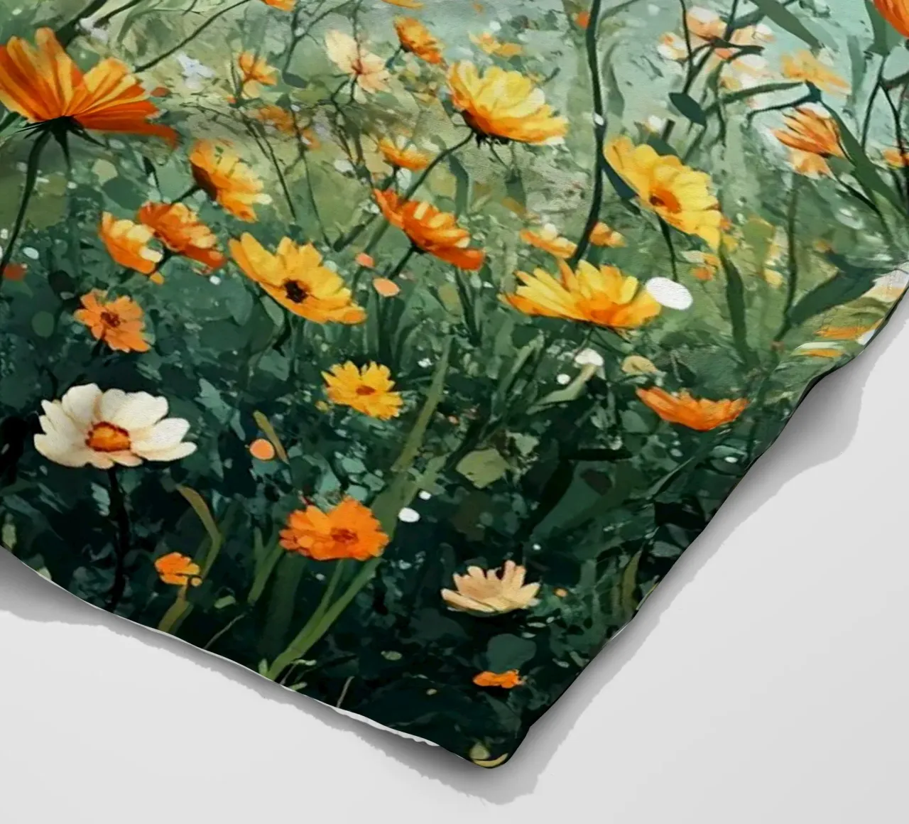 Meadow full of flowers A coperta in pile da Mateo