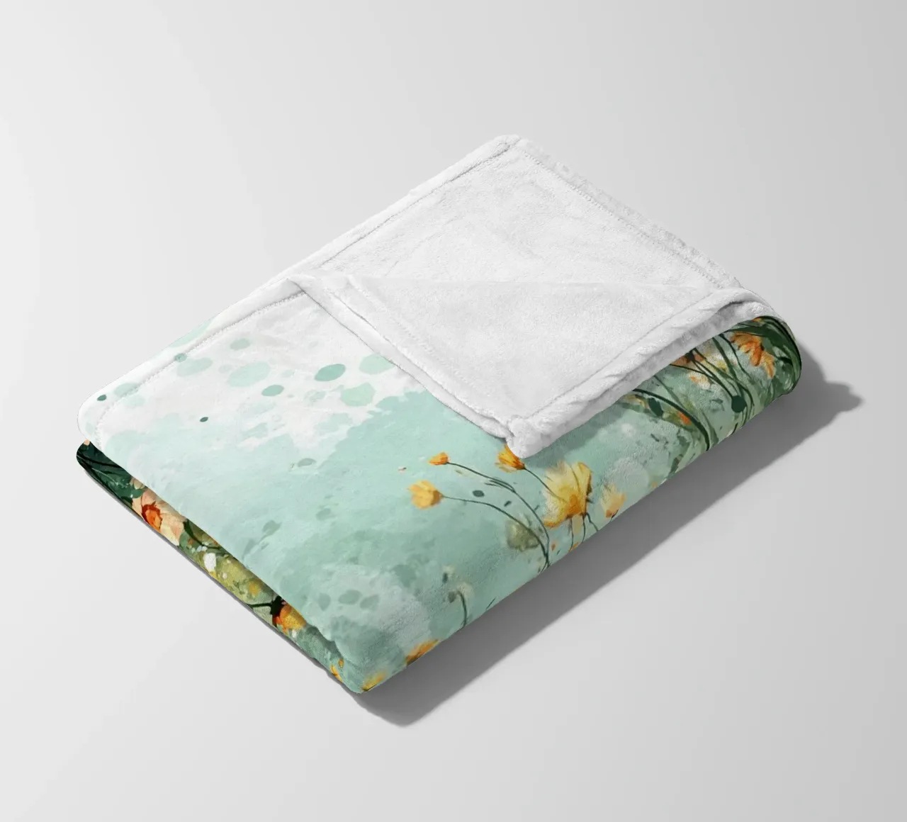 Meadow full of flowers A coperta in pile da Mateo