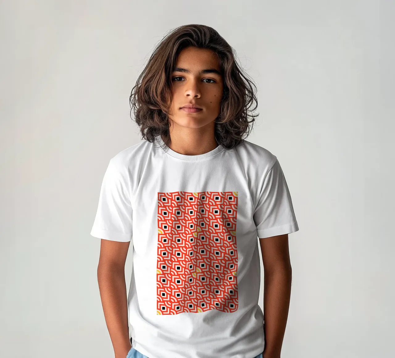 Round Pegs Square Pegs Red-Orange kids t-shirt by SilverPegasus