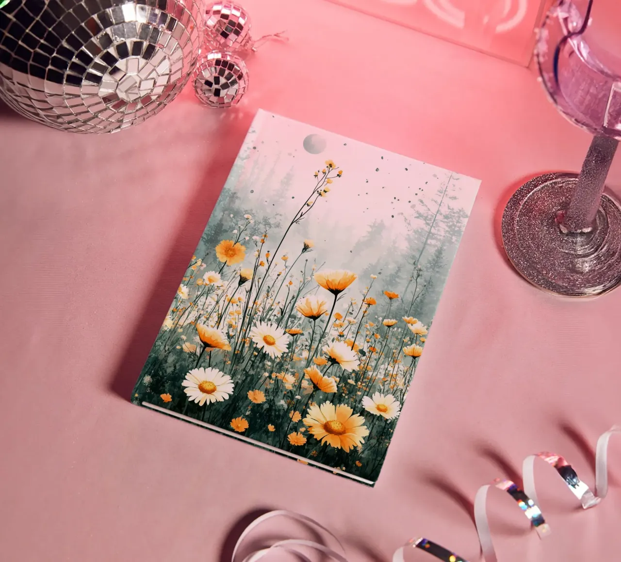 Meadow full of flowers C notebook by Mateo