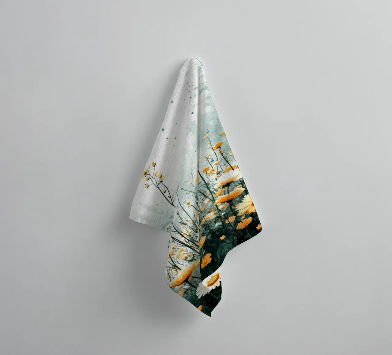 Meadow full of flowers C towel by Mateo