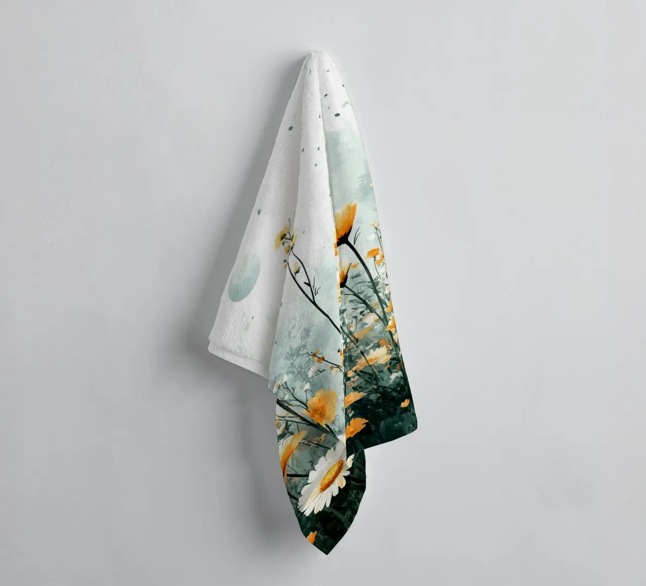 Meadow full of flowers C towel by Mateo