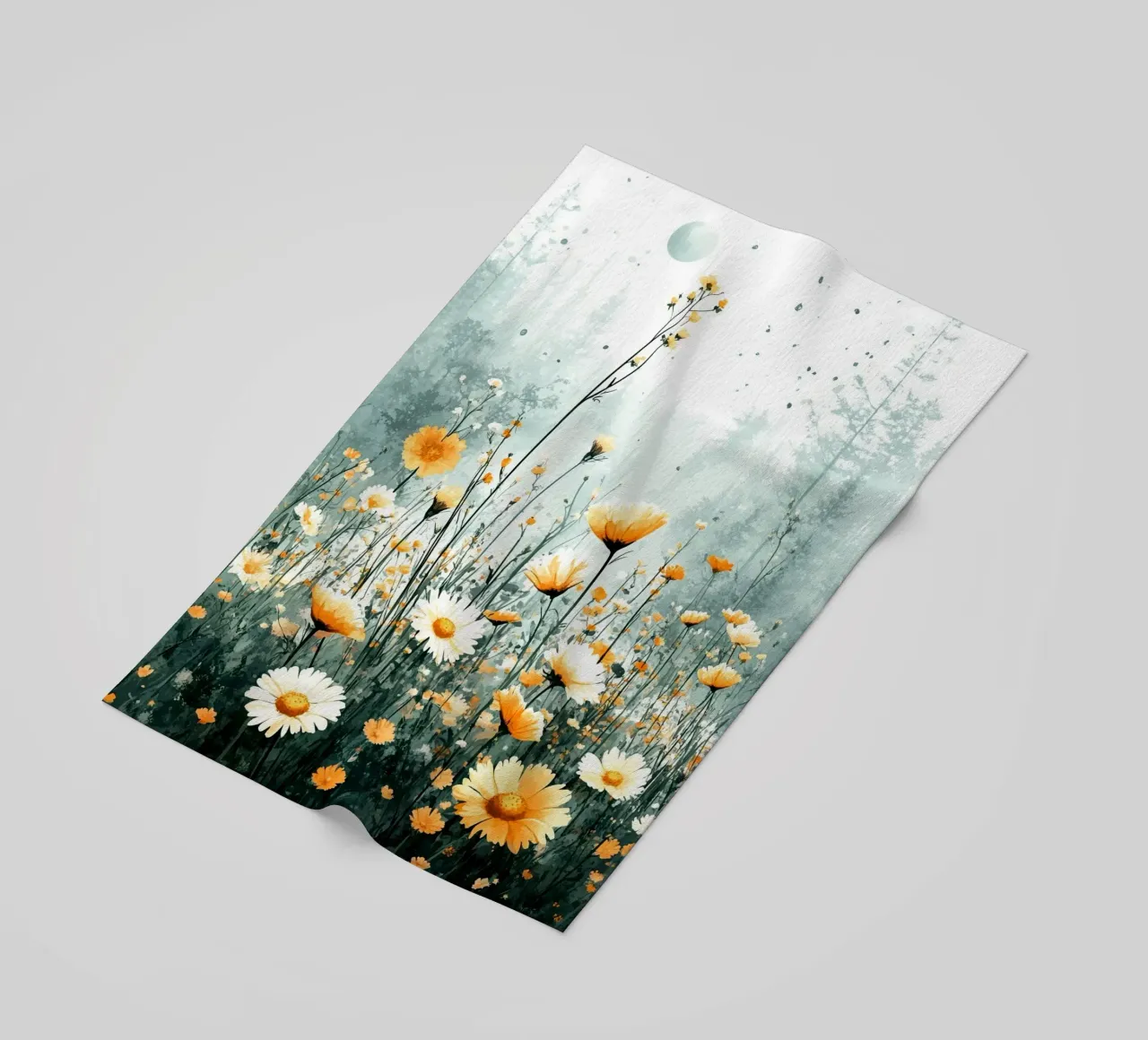 Meadow full of flowers C telo mare da Mateo
