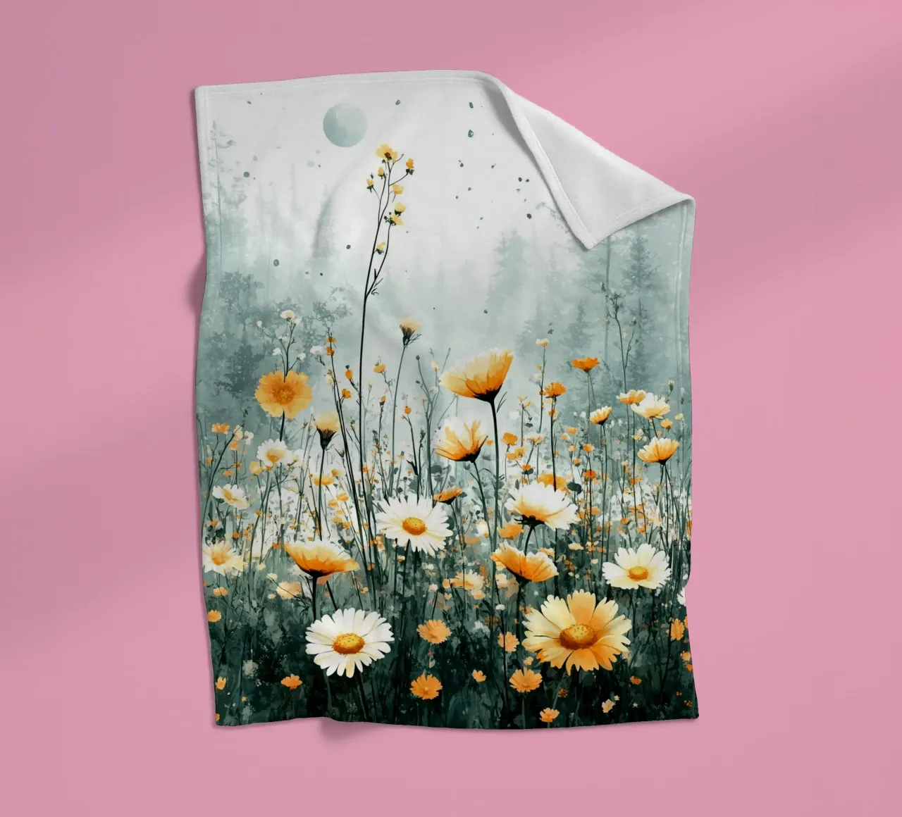 Meadow full of flowers C coperta in pile da Mateo