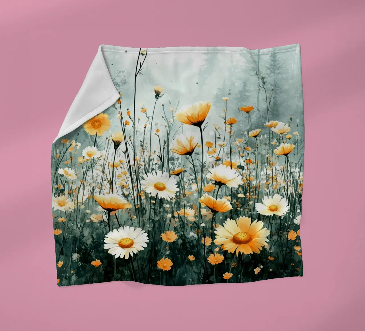 Meadow full of flowers C coperta in pile da Mateo